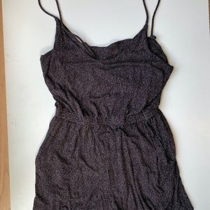 Speckled Romper with Pockets - L No Brand
